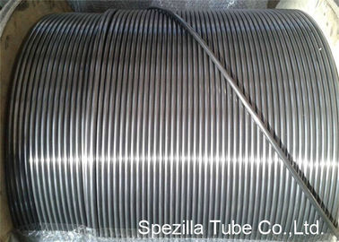 Tabung penukar panas stainless steel coil, Ketebalan dinding 0.50MM - 2.11MM Mudah Dibersihkan