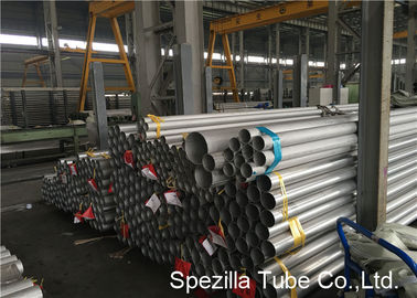 Round Nickel Alloy Pipes Seamless Alloy 400 ASTM B444 UNS N06625 EN10204 3.1