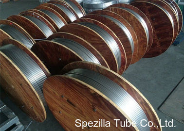 TP316L Seamless custom stainless steel tubing Cold Drawn 3/8'' X 0.035''